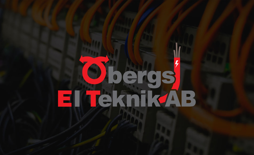 Öbergs El & Data logotyp